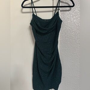 NWOT Windsor Sparkling Green Mini Dress